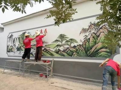 咫尺匠心 一刷一筆繪就十萬(wàn)平壁畫(huà)奇跡