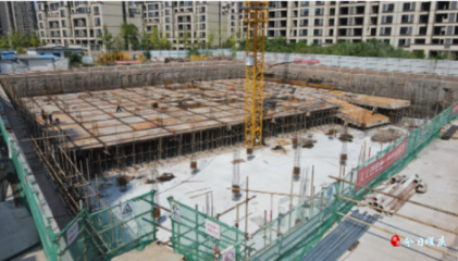 集多功能為一體，同德為鄰中心加快建設，工程管理服務保駕護航